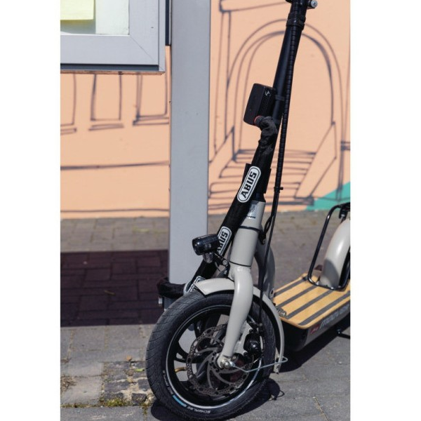 Boîtier d'alarme antivol autonome Abus Alarmbox 2.0 à détection de mouvement et d'impact - noir - 100 dB