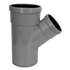 Branchement PVC assainissement SDR 41 Mâle-Femelle 45° J.LEV - 250/125 mm