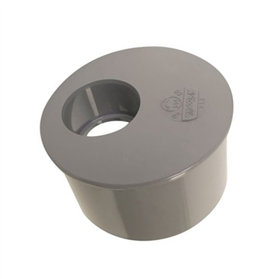 Réduction PVC Mâle/Femelle 100/32 Mm - Nicoll T3 - Pour Raccord De Tuyauterie Et Évacuation