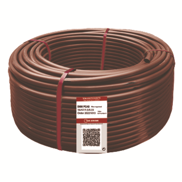 Tuyau goutte à goutte Ø 16 mm anti-siphon - 2 L/h - Rouleau 100 m