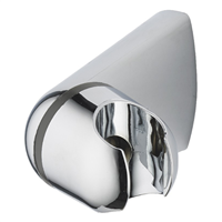 Support articulé mural de douchette - Noyon et Thiebault - ABS Chromé brillant - Vis de fixation fournie