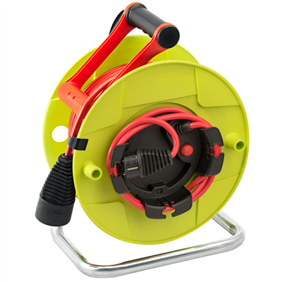 Enrouleur électrique Brennenstuhl Standard SM1 - câble rouge de 50,00 M H05VV-F 3G1,5 IP20