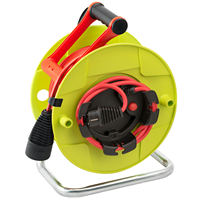 Enrouleur électrique Brennenstuhl Standard SM1 - câble rouge de 50,00 M H05VV-F 3G1,5 IP20