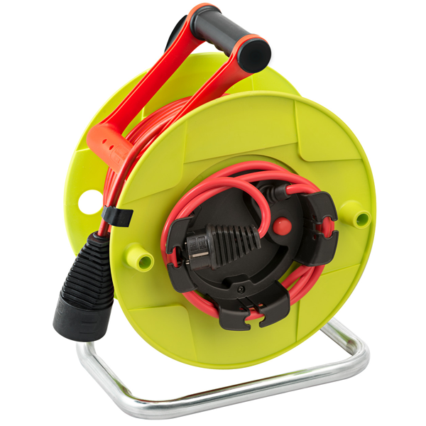 Enrouleur électrique Brennenstuhl Standard SM1 - câble rouge de 50,00 M H05VV-F 3G1,5 IP20