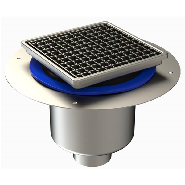 SIPHON 150X150 TELESCOPIQUE SORTIE LAT 50 MM SERIE F 1550FTL