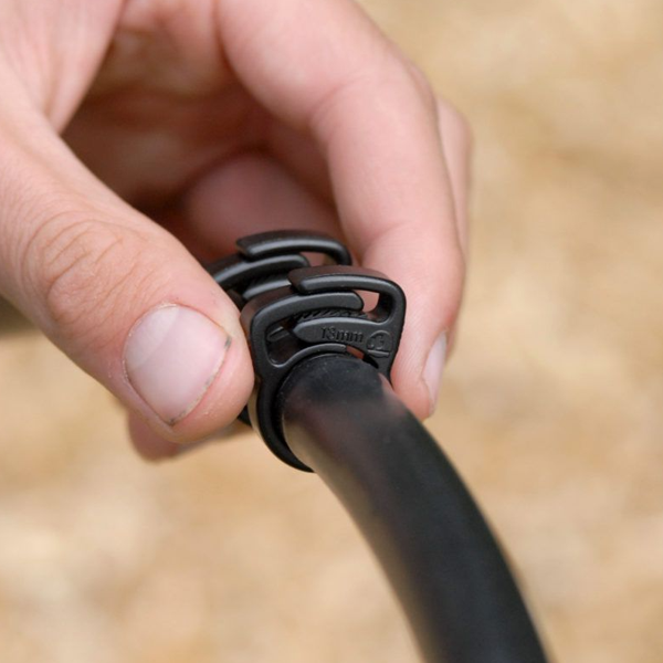 Collier de serrage cranté clipsable arrosage goutte à goutte - Ø 13 x 16 mm - Lot de 10