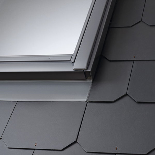 Raccord EDL pour fenêtre de toit Velux  - 78,0 CM x 98,0 CM - pour ardoise pose traditionnelle