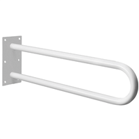 Barre de relèvement double Rossignol Biska pour sanitaires - inox 304 blanc - longueur 60 cm - 150 kg max
