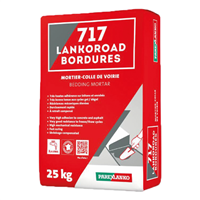 Mortier-colle de voirie à retrait compensé LANKOROAD BORDURES 717 - Sac de 25 KG