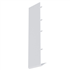 Jonction de dilatation pour planche de rive PVC Rivepro - Blanc - Hauteur 290,00 MM