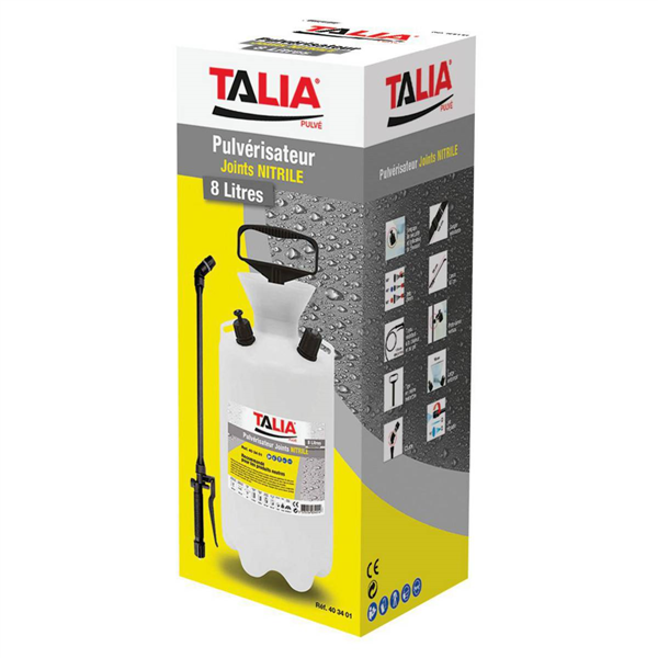 PULVERISATEUR taliaPULVÉ 8 LITRES NITRILE