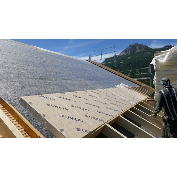 Panneau isolant pour toiture en pente - Utherm Sarking K - 2,40 M x 1,20 M - ép.130 MM - R.6,00 m².K/W