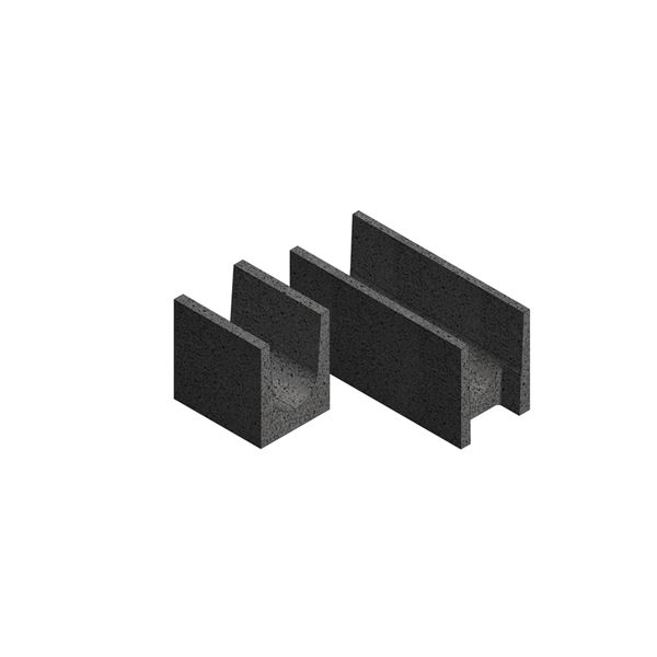 Linteau monobloc béton Alkern - L.500 MM x Ép.150 MM x H.200 MM