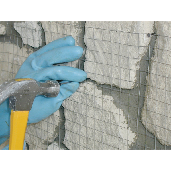 Grillage galvanisé pour enduit TM20 - maille 19x19 mm - Diam. fil 0,7 mm - 1x50 M