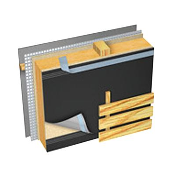 Pare-pluie Delta Fassade S spécial claire-voie et bardages ajourés rouleau de 1.50 x 50 m