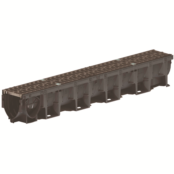 CANIVEAU PP 150MM GRILLE FONTE C250 L1M