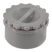 Tampon de visite PVC à coller Mâle - Femelle Diamètre 32 mm