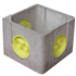 Boîte béton à opercules EPERS CR25S pour eaux pluviales et réseaux secs - dimensions intérieures 25x25 CM