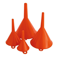 Entonnoir Pressol en polyéthylène haute densité en lot de 4 de 50mm à 120mm