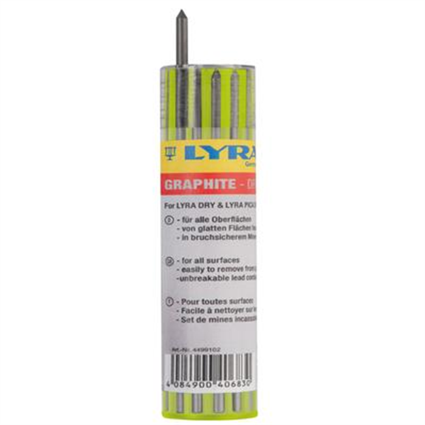 Mine télescopique Lyra Dry graphite 2B | Quincaillerie Pro