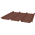 Bac de couverture en tôle d'acier PML45CS-63 - laquage Brun rouge RAL 8012 - 1x3,8 MM