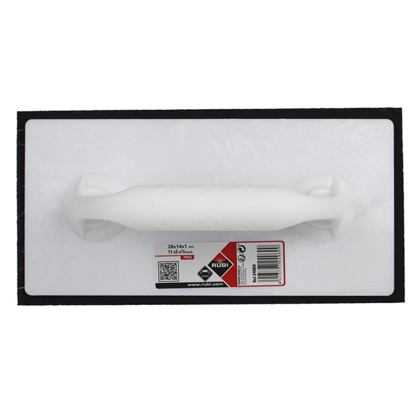 Taloche de carreleur en caoutchouc pour joints - Rubi - 28 x 14 x 1 cm