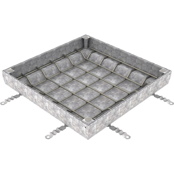 TRAPPE ACO UNIFACE ACIER GALVANISE 500X500MM H110MM C250 / 600KN