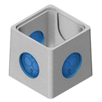 Rehausse pour boîte ÉCO 20x20 H:20 à emboitement