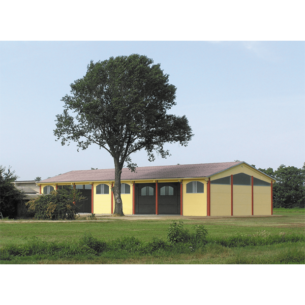 Plaque ondulée à 5 ondes en fibres-ciment - Plakfort 5 Ruralco flammée Terremidi - 0,92 M x 1,52 M