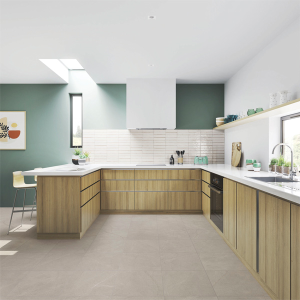 Faïence brillante effet zellige - Raku - 27,0 CM x 6,0 CM - ép. 8,00 MM - Warm White