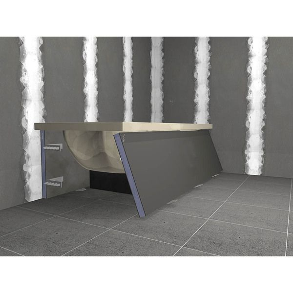 Tablier de baignoire à carreler Marmox Epoxy Board sans vérins - 1770 MMx600 MM - épaisseur 30 MM