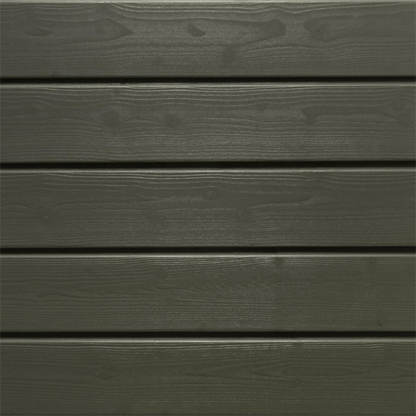 Bardage bois peint en Sapin du Nord de classe 3.1 - Extra Silverwood - Profil Line - 20,00 mm x 125,00 mm - Long. 4,15 m - Coloris Vert jade
