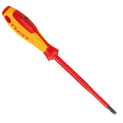 Tournevis Knipex à fente isolé 1000 V dimensions 3.5 x 100 mm