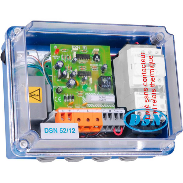 COFFRET DE PROTECTION ET MANQUE D'EAU DSN 51/25T (NC)