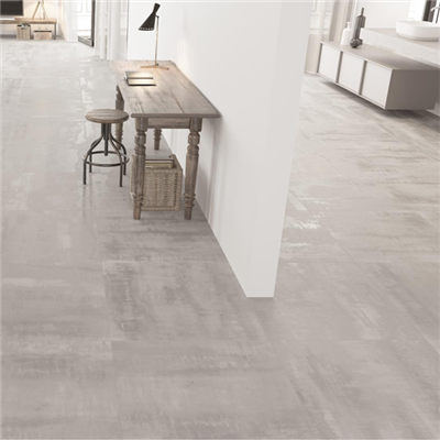 Carrelage intérieur en grès cérame émaillé effet béton Cusset - 60,8 cm x 60,8 cm - ép. 9,50 mm - Perla