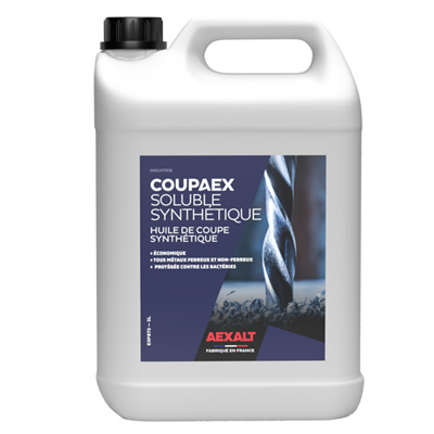 Huile de coupe soluble synthétique spéciale rectification - Aexalt - Bidon de 5 litres