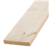 Planche en bois de sapin blanc - non traité - 200 MM x 32 MM - Long. 4,50 M