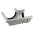Angle extérieur à joint de gouttière Nicoll - Demi-ronde 25 - Longueur 195 mm - Angle 90° - Techtan Gris