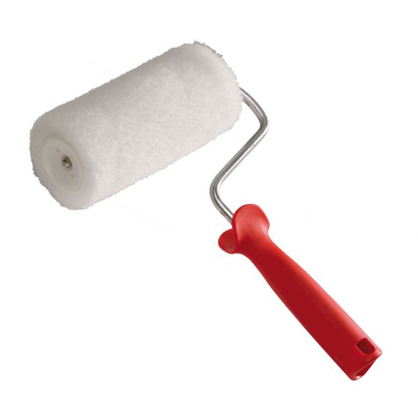 Rouleau de peinture chantier pour monocouche L'Outil Parfait - Polyester 18 mm - Monture perchable