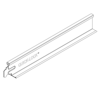 Entretoise faux plafond Quick-Lock T24 Hook-on - 0,60 M - Blanc