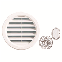 GRILLE RONDE ENCAST+FERM+MOUS 150MM