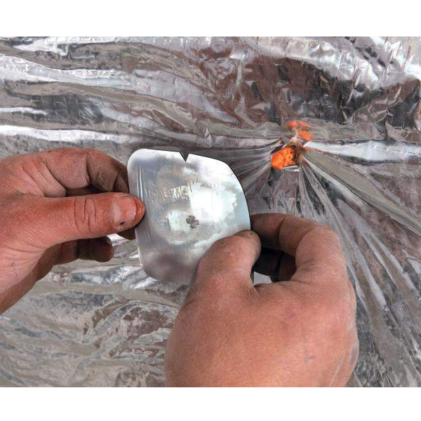 Patch RT Knauf pour étanchéité à l'air et à la vapeur d'eau - 120,0 MM x 120 MM - lot de 50