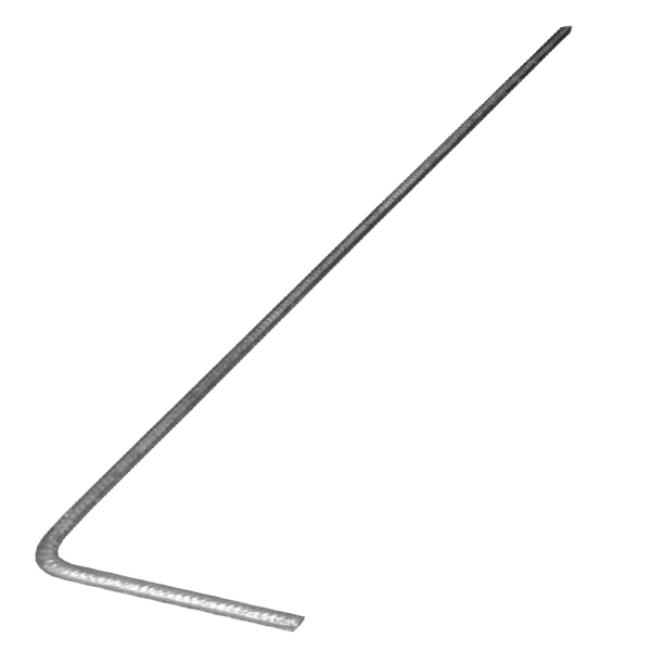 Chapeau de rive pour plancher poutrelle - toute zone sismique - 90,0 CM x 11,0 CM - diamètre de tige 8,0 MM