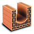 Brique linteau-chaînage Monomur rectifiée isolante Porotherm R30 - RC 70 - 250,0 MM x 300 MM x 249,0 MM