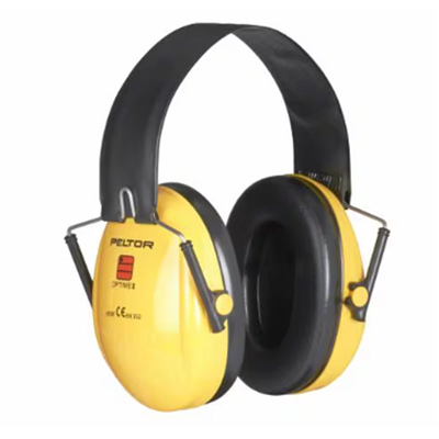 Casque antibruit pliable 3M PELTOR Optime I 27dB - coloris jaune