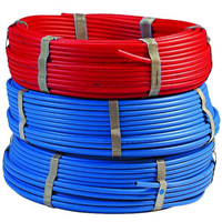 Tube PER (PEX-B), nu, rouge, couronne 120 mètres, Ø 20, 20x16,2.