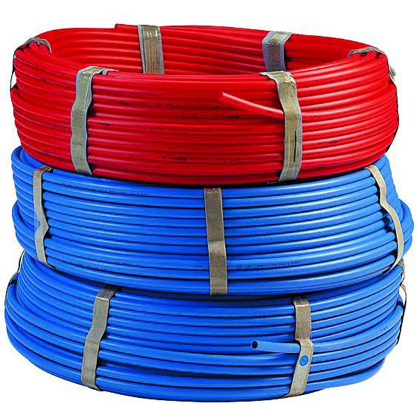 Tube PER (PEX-B), nu, rouge, couronne 120 mètres, Ø 20, 20x16,2.