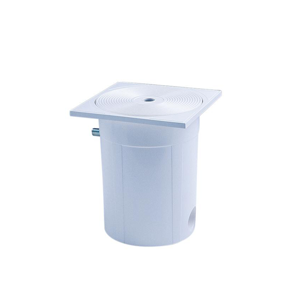 Régulateur universel de niveau d'eau de piscine Astralpool à sceller - ABS blanc - sortie Ø 50 mm