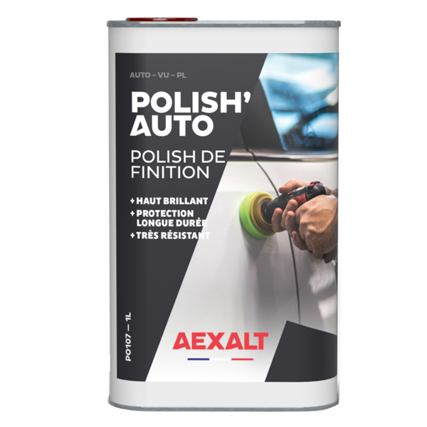 Polish de finition et de protection High Tech pour carrosserie - Polish'Auto Aexalt - bidon de 1 litre