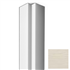 Profil d'angle intérieur pour bardage Cedral Click - aluminium laqué Blanc crème C07 - longueur 3,00 M